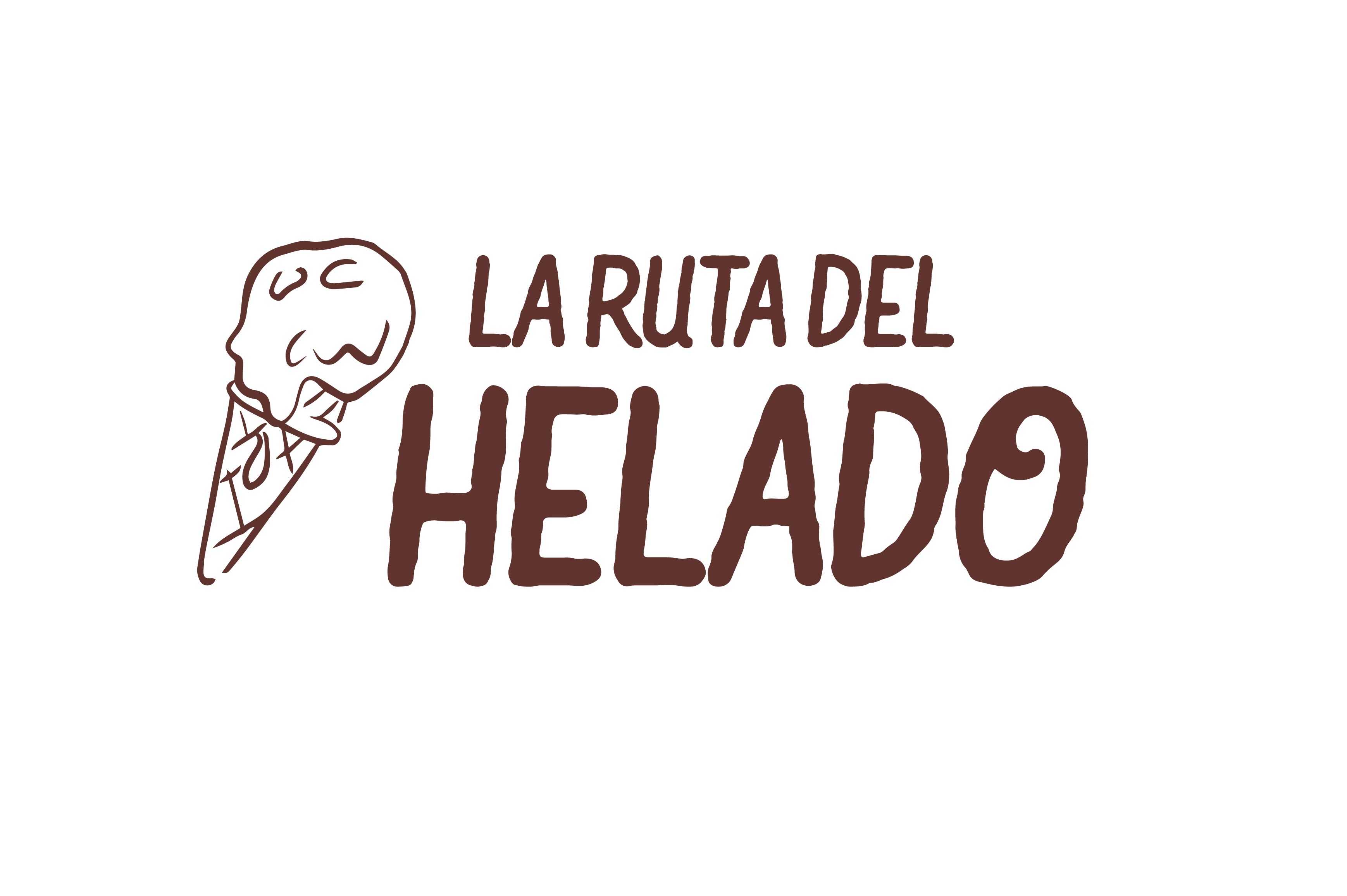 Logo de La ruta del helado